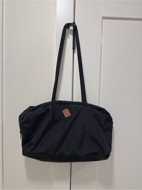 Black Shoulder Baggu Bowler Tote Bag